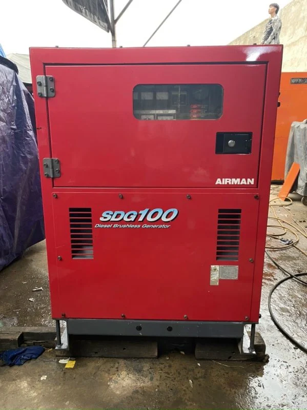 Máy phát điện cũ Isuzu 100kva